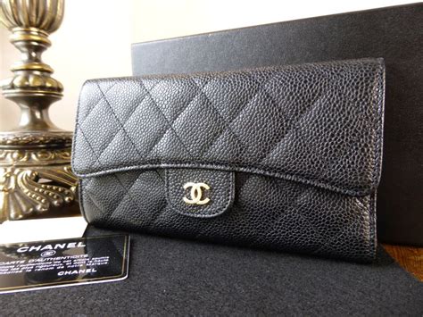 chanel continental wallet black gold|chanel wallet discount code.